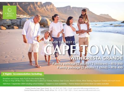 Experience the Best of Cape Town with Cresta Grande Hotel