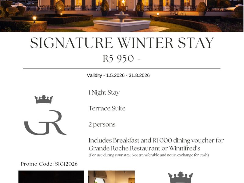 Grande Roche Hotel Winter Getaway & Signature Winter Stay